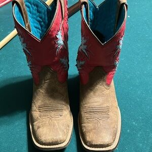 Ariat Girls square toe boots